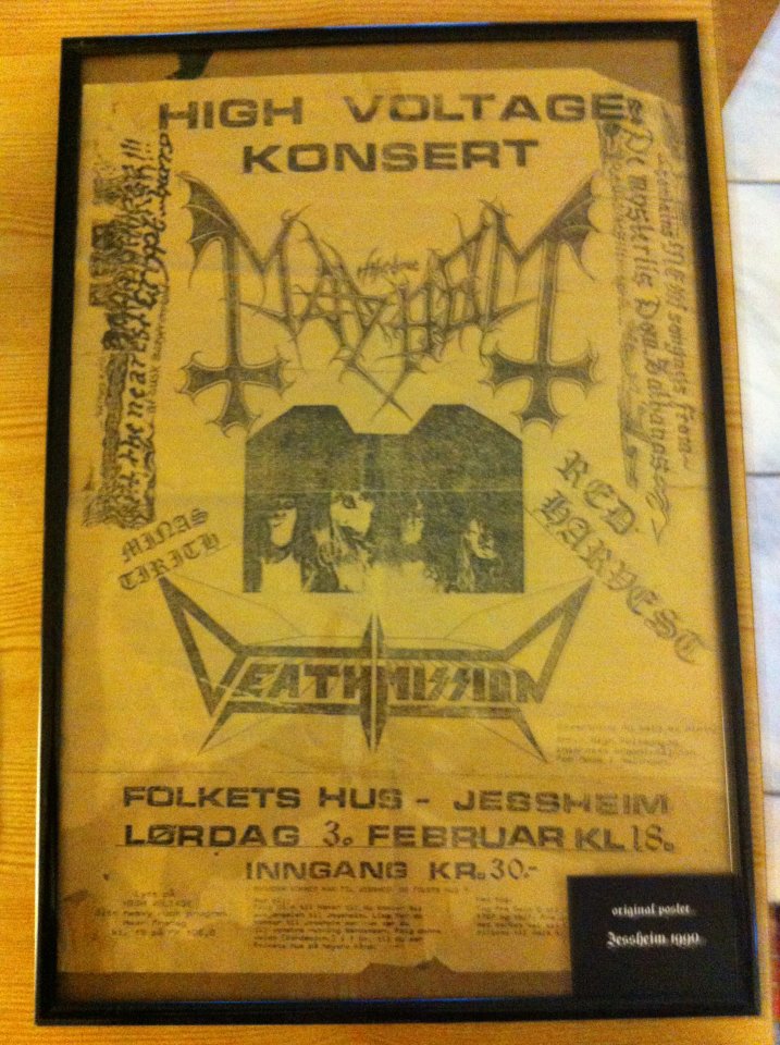 RIP: Mayhem Played 5-Song Set w/ Dead For His Last Show in 1990